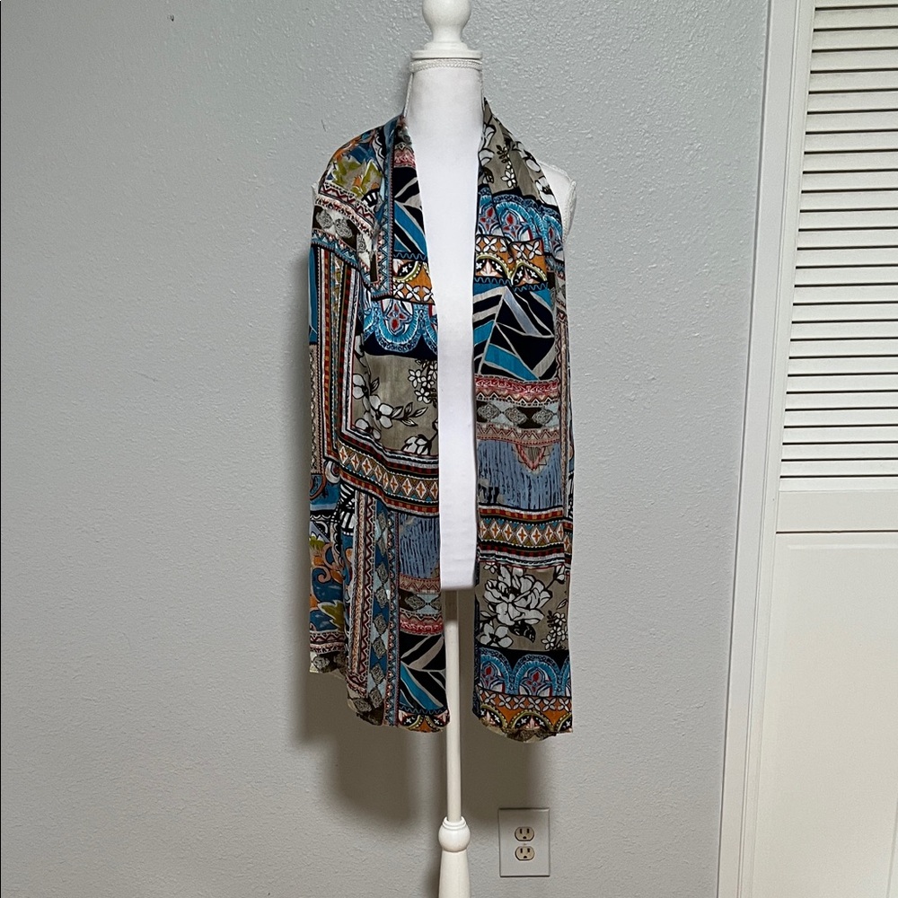 Colorful Patterned Scarf